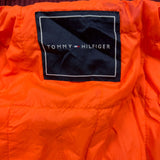 Tommy Hilfiger Jacket Mens Medium Red Full Zip Outdoor Down Heavy Bomber Coat