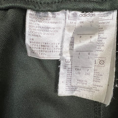 Adidas Climacool Track Pants Mens Large Green Essentials 3 Stripe Training Athletic Jogger