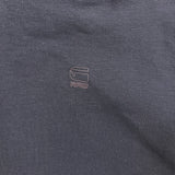 G-Star Raw Harm Hoodie Mens XL Purple 1/4 Button Up Faded Hooded Sweater