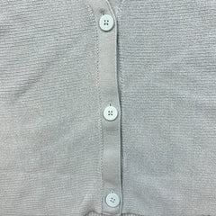 Lululemon Merino Wool-Blend Cardigan Womens Size 2 Blue Button Up Sweatshirt