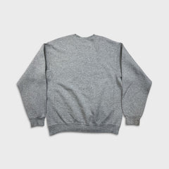 Vintage Y2K Russell Athletic Sweatshirt Mens Large Gray Blank Pullover Crewneck