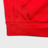 Nike Sportswear Team Canada Hoodie Mens Large Red Full Zip Hockey NHL Therma-Fit Hooded Sweater