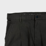 Projek Raw Pants Mens 38x29 Gray Classic Fit Straight Chino Casual Trousers