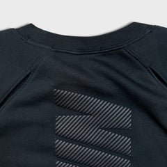 Nike Sportswear Phoenix Fleece Womens XL Black Dri Fit Oversized Crop Sweatshirt