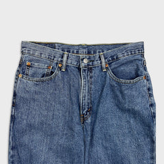 Levi's 550 Jeans Mens 32x30 Blue Relaxed Fit Straight Leg Medium Wash Baggy Denim Pants