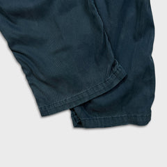 G-Star Raw Bronson Slim Chino Pants Mens 36x29 Blue Casual Cargo Utility Trousers