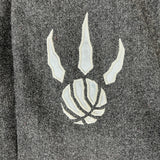 Vintage Y2K Toronto Raptors Jacket Mens Small Gray NBA Basketball Varsity