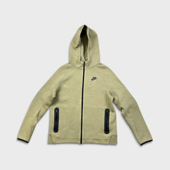 Nike Sportswear Hoodie Womens Medium Green Tech Fleece Full Zip Hooded Sweater
