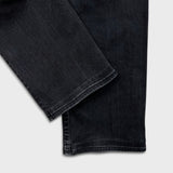 True Religion Ricky Jeans Mens 34x29 Black Relaxed Straight Leg Dark Wash Denim Pants