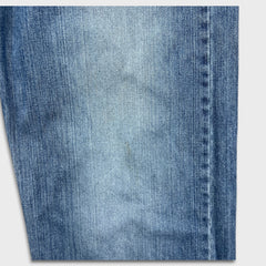 Vintage Y2K Levi's 569 Jeans Mens 36x34 Blue Loose Straight Medium Wash Faded Baggy Denim Pants