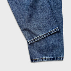 Levi's 505 Jeans Mens 33x30 Blue Regular Fit Straight Leg Medium Wash Denim Pants