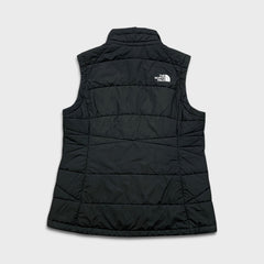 The North Face Vest Womens Large Black Full Zip Lightweight Outdoor Jacket