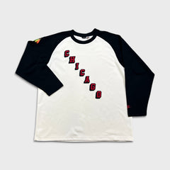 Vintage 90s Nike Chicago Blackhawks Sweatshirt Mens XL White NHL Hockey Pullover