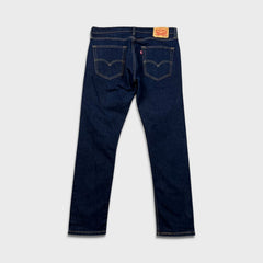 Levi's 512 Jeans Mens 36x30 Blue Slim Taper Leg Dark Wash Mid Rise Stretch Denim Pants