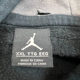 Nike Air Jordan Hoodie Mens 2XL Black Jumpman Pullover Hooded Sweater