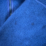 Vintage 90s Patagonia Synchilla Fleece Mens Medium Blue USA Full Zip Jacket