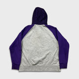 Nike Air Hoodie Mens Large Gray Sportswear Swoosh Full Zip Hooded Sweater