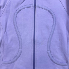 Lululemon Scuba Hoodie Womens Size 12 Purple Full Zip Sports Hooded Sweater
