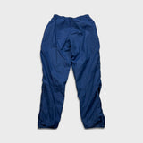 Vintage 90s Nike Sportswear Track Pants Mens Small Blue Swoosh Taper Athletic