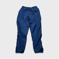 Vintage 90s Nike Sportswear Track Pants Mens Small Blue Swoosh Taper Athletic