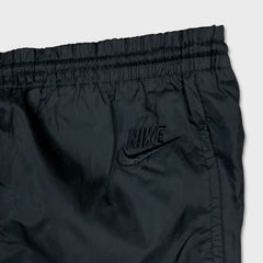 Vintage 90s Nike Sportswear Track Pants Mens Large Black Swoosh Athletic Jogger