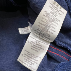 Adidas Essentials Hoodie Mens Small Blue Full Zip Lightweight Hooded Sweater