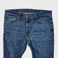 Levi's 511 Jeans Mens 36x32 Blue Slim Fit Mid Rise Medium Wash Denim Pants