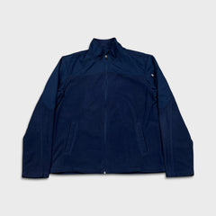 Vintage 90s Starter Fleece Mens Medium Blue Sportswear Full Zip Jacket