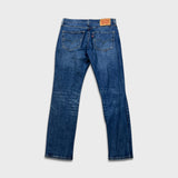 Levi's 511 Jean Mens 32x30 Blue Slim Fit Mid Rise Medium Wash Stretch Denim Pants