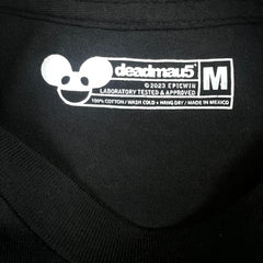 2023 Deadmou5 T Shirt Mens Medium Black Skull Graphic Short Sleeve Band Tee