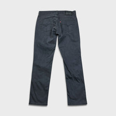 Levi's 511 Jeans Mens 33x32 Gray Slim Fit Dark Wash Stretch Mid Rise Denim Pants