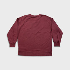 Lululemon Perfectly Oversized Crew Womens Red Large Relaxed Pullover Sweatshirt
