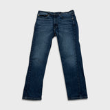 Levi's 505 Jeans Mens 34x30 Blue Regular Fit Straight Leg Dark Wash Denim Pants