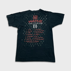 Vintage 2008 Lil Wayne Tha Carter III T Shirt Mens Small Black Album Promo Rap Tee