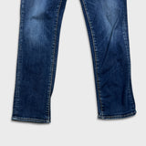 Levi's 511 Jeans Mens 33x32 Blue Slim Fit Mid Rise Dark Wash Stretch Denim Pants