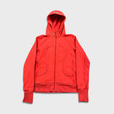Lululemon Scuba Hoodie Womens Size 10 Red Full Zip Sports Hooded Sweater
