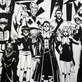 Uniqlo x Hunter x Hunter Tee Mens Large White Anime Graphic Short Sleeve Shirt