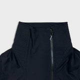 Lululemon Principal Jacket Womens Size 6 Black Full Zip Crop Athletic Track Top