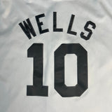 Vintage Y2K Majestic Vernon Wells Toronto Blue Jays Jersey Mens 2XL White MLB Baseball