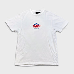 Syna World Natural Born Syna T Shirt Mens Large White Central Cee Evian Logo Tee