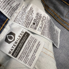 Levi's 502 Jeans Mens 36x32 Blue Regular Taper Fit Stretch Medium Wash Denim Pants