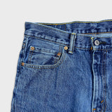 Levi's 550 Jeans Mens 33x32 Blue Relaxed Fit Straight Leg Medium Wash Baggy Denim Pants