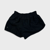 Lululemon Tracker Shorts V *4" Womens Size 10 Black Low Rise Lightweight Run