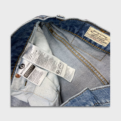 Levi's 511 Jeans Mens 33x32 Blue Slim Fit Mid Rise Light Wash Faded Denim Pants