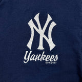 Vintage 90s Pro Player New York Yankees T Shirt Mens Medium Blue MLB Baseball Tee