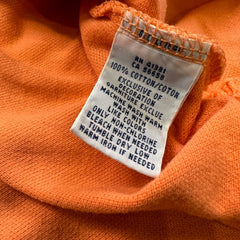 Polo Ralph Lauren Shirt Mens XL Orange Pony Cotton Casual Preppy Short Sleeve