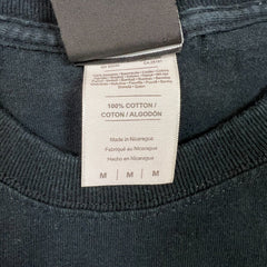 Thrasher Magazine T Shirt Mens Medium Black Skateboard Spell Out Graphic Tee