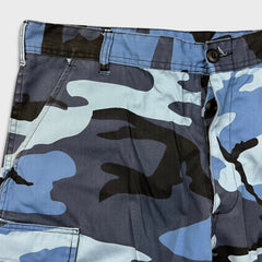 Vintage Y2K Rothco BDU Pants Mens 38x32 Blue Camouflage Military Army Tactical Cargo Trouser