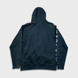 Nike Jordan Air Hoodie Mens Large Black Sportswear Box Logo Hooded Sweatshirt