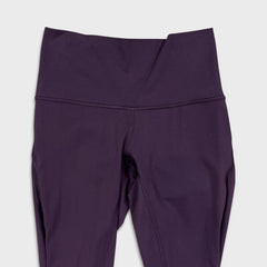 Lululemon Align Pant Womens Size 4 Purple High Rise Yoga Pilates Mesh Leggings